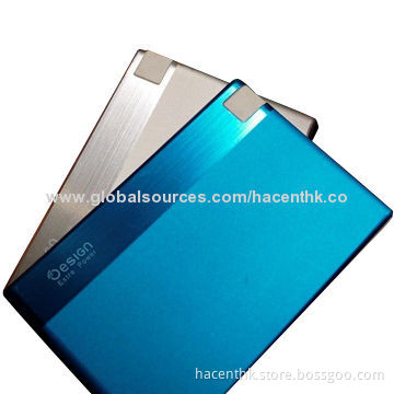 Portable Power Banks for All Smartphones, Thin, 92*62.5*4.8mm Size